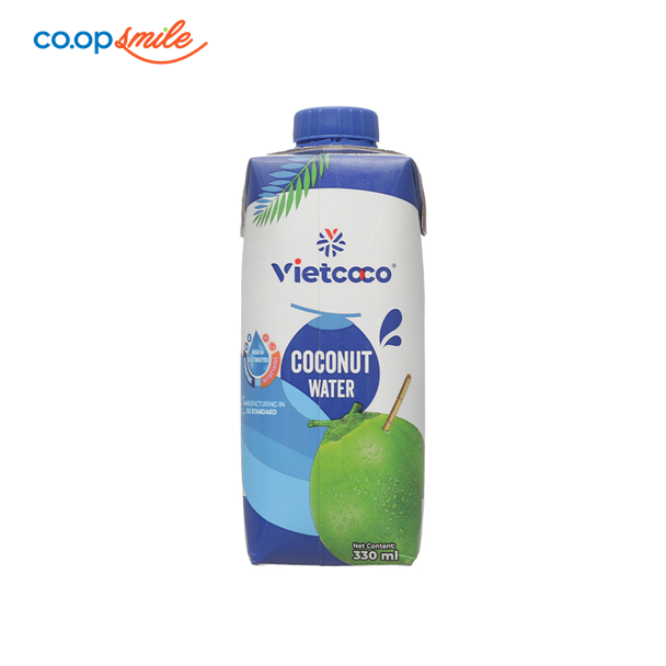 Nước dừa tươi Vietcoco hộp giấy 330ml