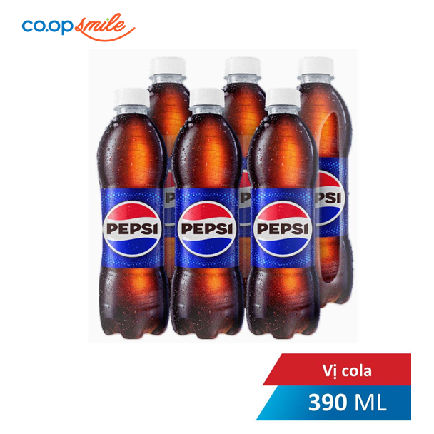 Nước giải khát Pepsi chai lốc 6x390ml