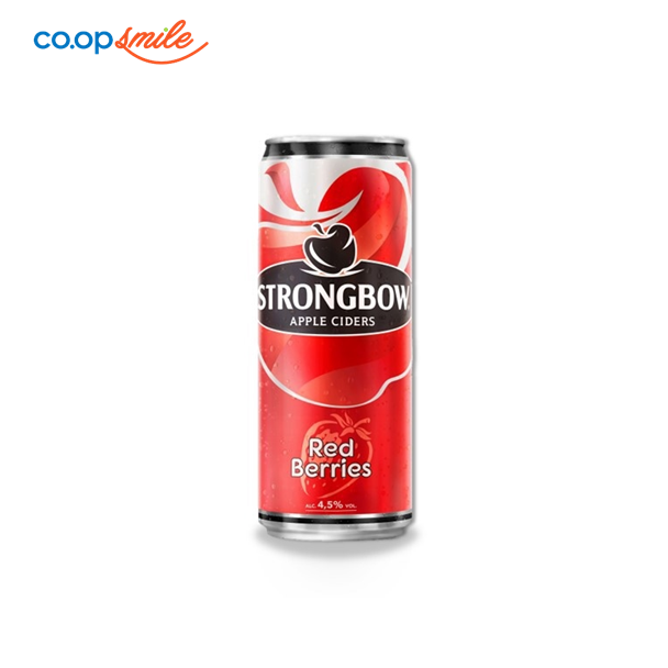 Nước táo StrongBow Berris lon 320ml