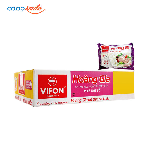 Phở Hoàng Gia vị bò thùng 18 góix120g