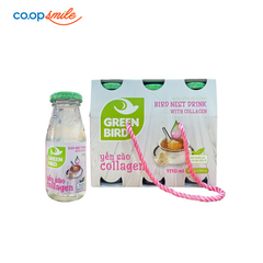 Yến sào Collagen GreenBird 185ml x 6 chai