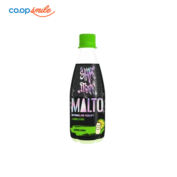 Thức uống dinh dưỡng sữa chua có ga Malto chanh 340ml