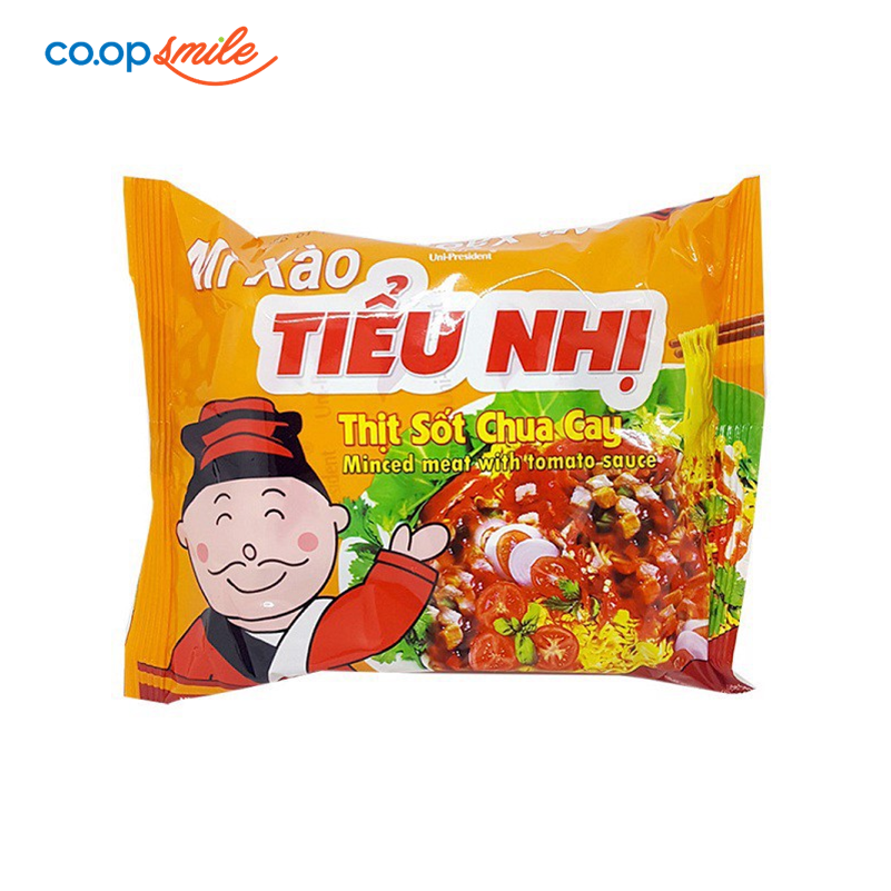 Mì xào Tiểu Nhị thịt sốt chua cay 72g
