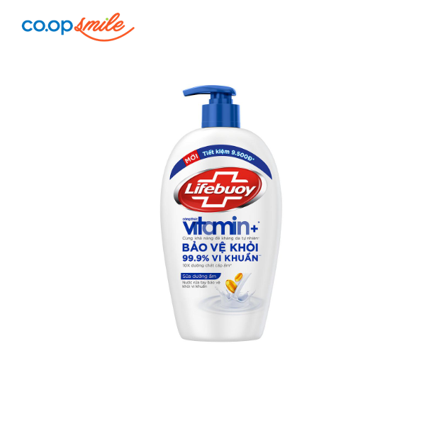Nước rửa tay Lifebuoy Vitamin dưỡng ẩm 450g