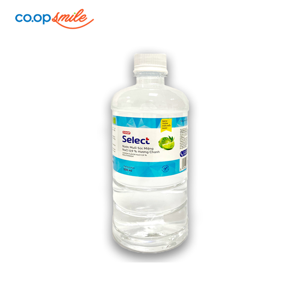 Nước súc miệng muối chanh Co.opSelect550 MB