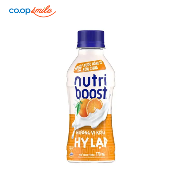 Nước uống sữa chua Nutriboost vị cam 170ml