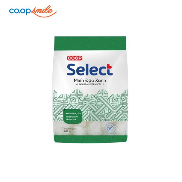 Miến đậu xanh Co.op Select 240g