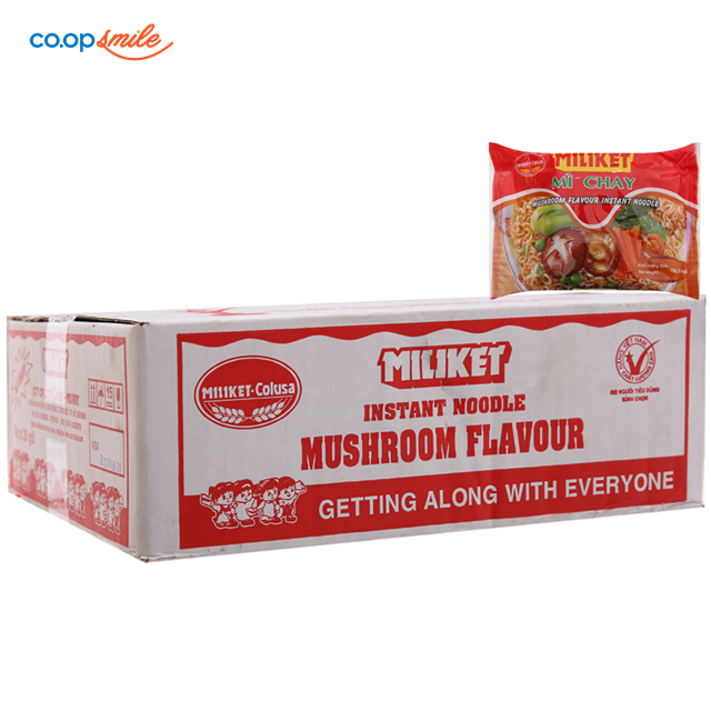Mì Miliket chay thùng 30x70g