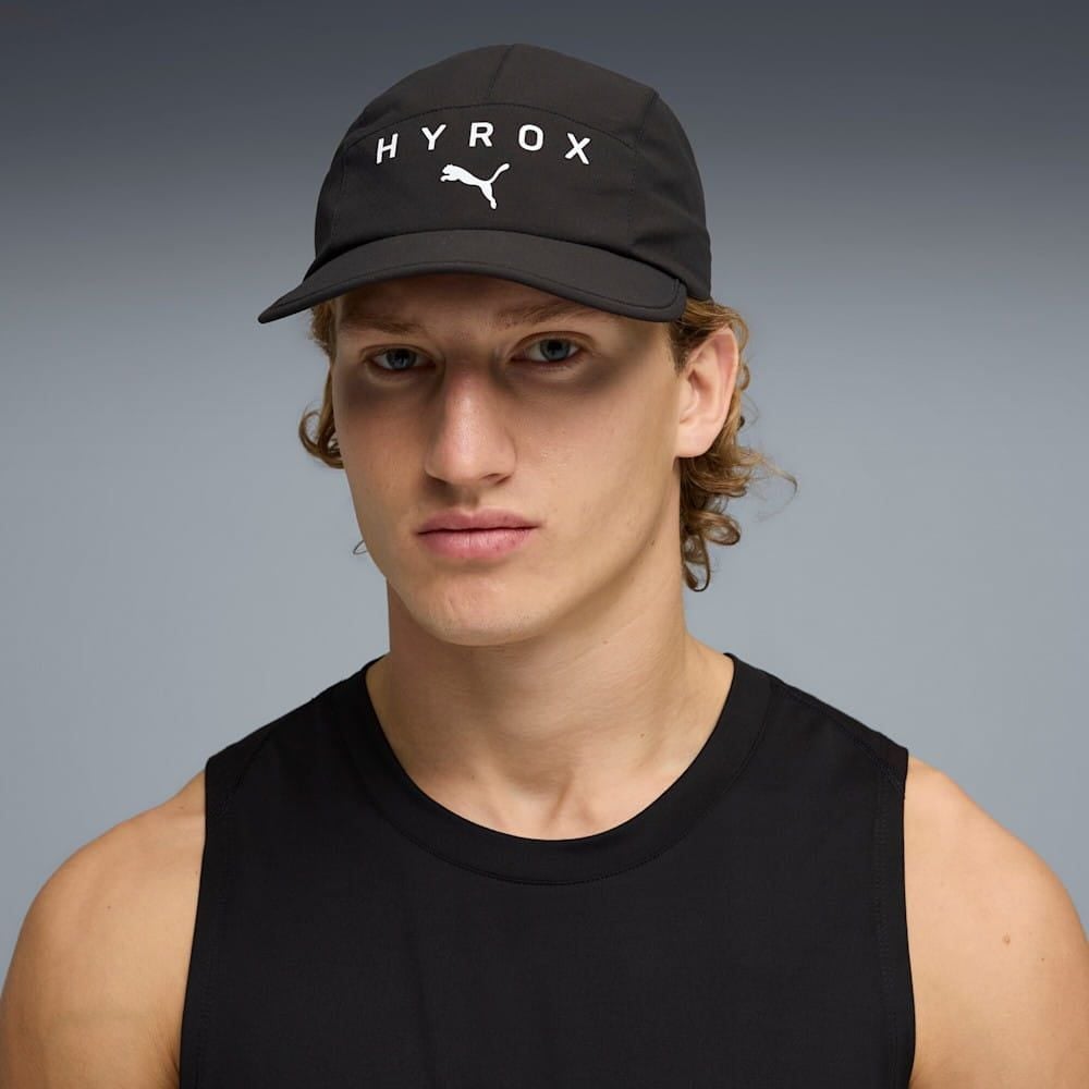  Nón Tập Luyện Unisex PUMA Puma X Hyrox Running 5 Panel Cap 02707701 