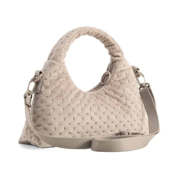  Túi Xách Thể Thao Unisex PUMA Up Velvet Micro Prism Bag Mouse Gray 09276401 