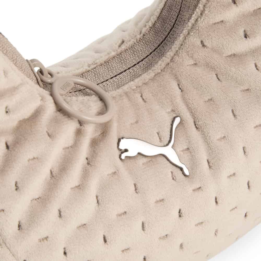  Túi Xách Thể Thao Unisex PUMA Up Velvet Micro Prism Bag Mouse Gray 09276401 