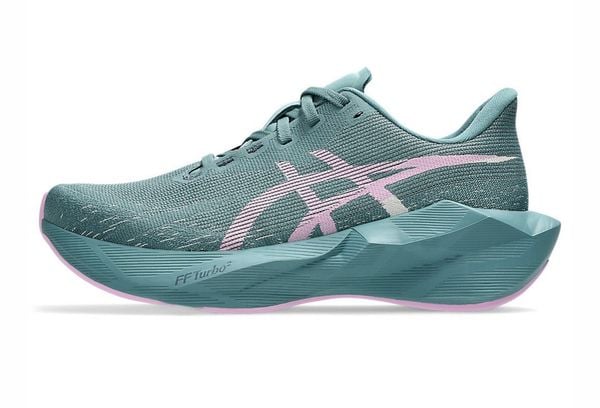  Giày Chạy Nam Asics Novablast 6 Foggy Teal Illuminate Yellow IB1011C243-401 