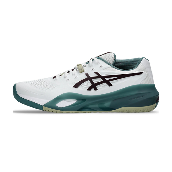  Giày ASICS GEL-RESOLUTION X White/Aurora Green 1041A481-104 
