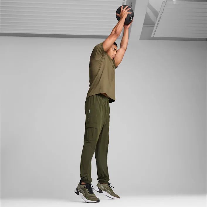  Áo Phông - Áo thun Tập Luyện Nam PUMA M Cloudspun Soft Tee 52571481 