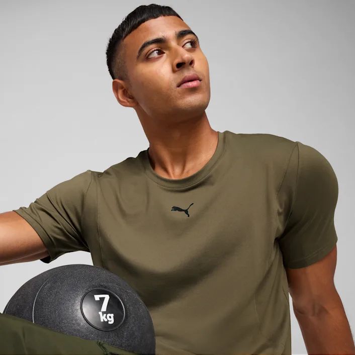  Áo Phông - Áo thun Tập Luyện Nam PUMA M Cloudspun Soft Tee 52571481 