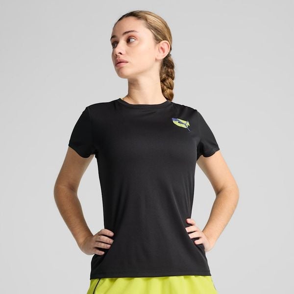  Áo Phông - Áo thun Chạy Nữ PUMA Graphics Running Illustration Tee W 52655301 