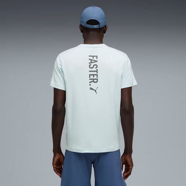  Áo Phông - Áo thun Chạy Nam PUMA Graphics Running Faster Tee M 52656347 