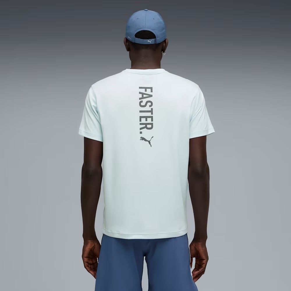  Áo Phông - Áo thun Chạy Nam PUMA Graphics Running Faster Tee M 52656347 