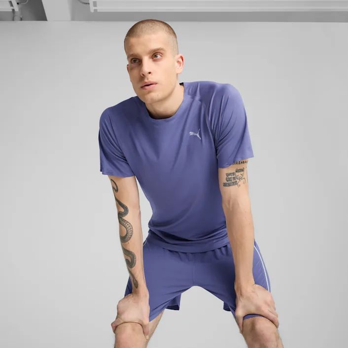  Áo Phông - Áo thun Chạy Nam PUMA M Run Cloudspun Tee 52662946 