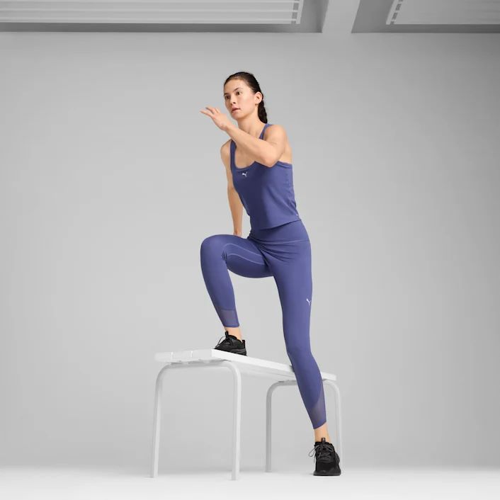  Quần Bó Tập Luyện Nữ PUMA W Cloudspun Soft Mesh Hw 7/8 Tight 52666246 