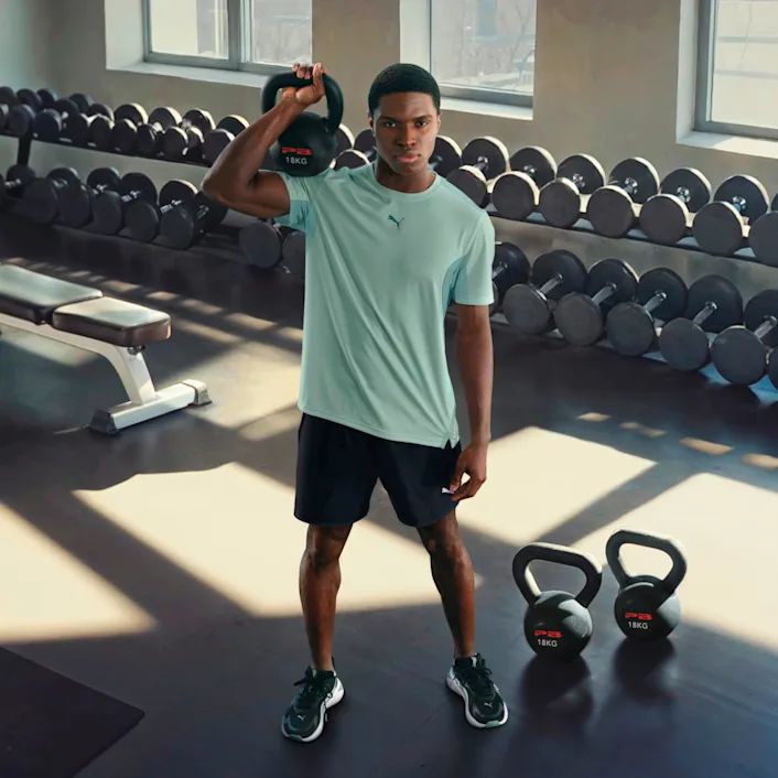  Áo Phông - Áo thun Tập Luyện Nam PUMA M Cloudspun Soft Breathable Tee 52671230 