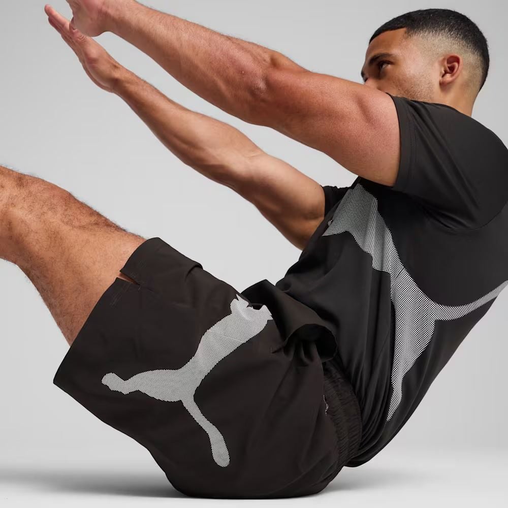  Quần Đùi Tập Luyện Nam PUMA M Tad Essential Big Logo Woven Short 52672301 