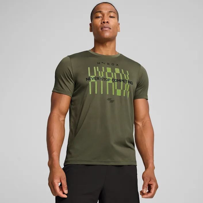  Áo Phông - Áo thun Tập Luyện Nam PUMA M Puma X Hyrox M Tad Tee 52688781 