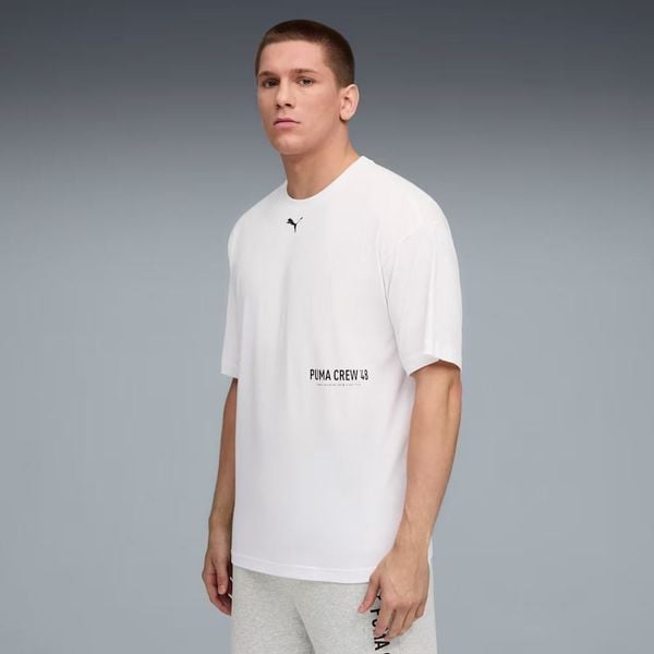  Áo Phông - Áo thun Tập Luyện Nam PUMA M Graphic Oversize Tee 52762602 