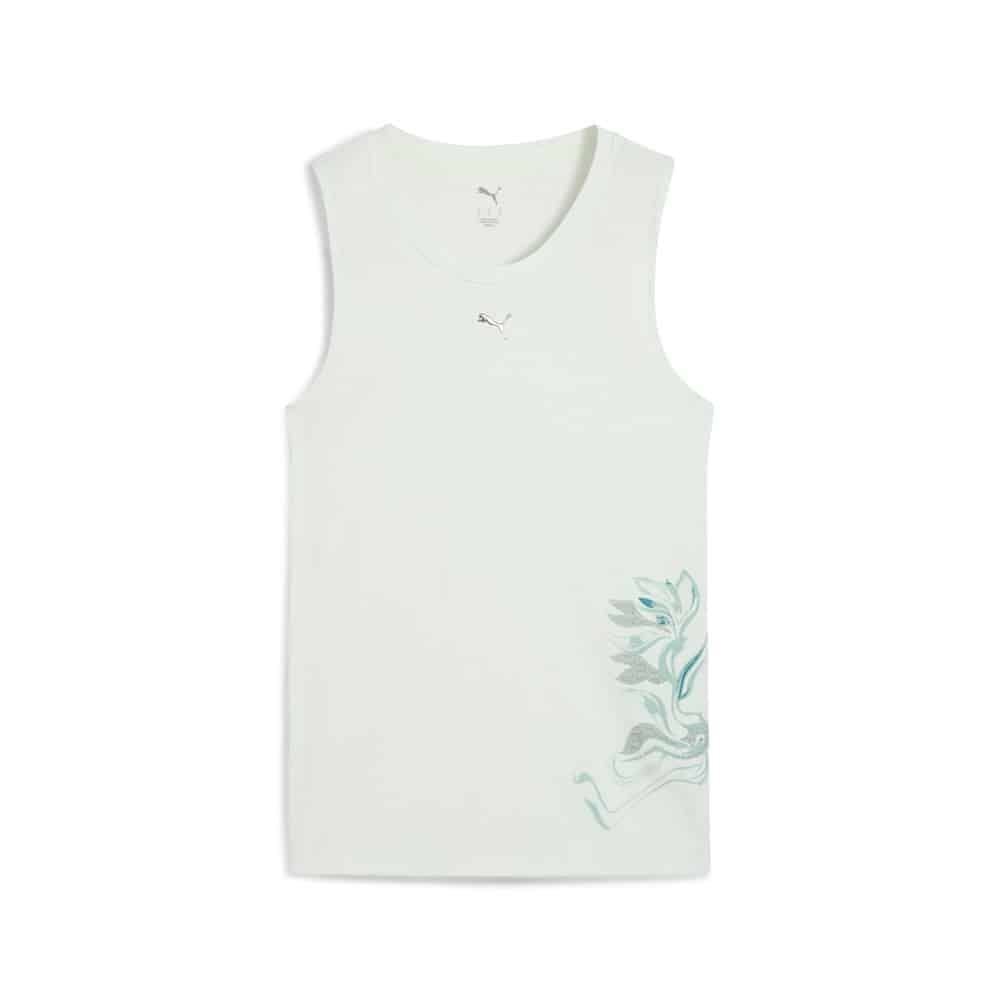  Áo Ba Lỗ Tập Luyện Nữ PUMA W Green Terrains Graphic Tank 52807946 