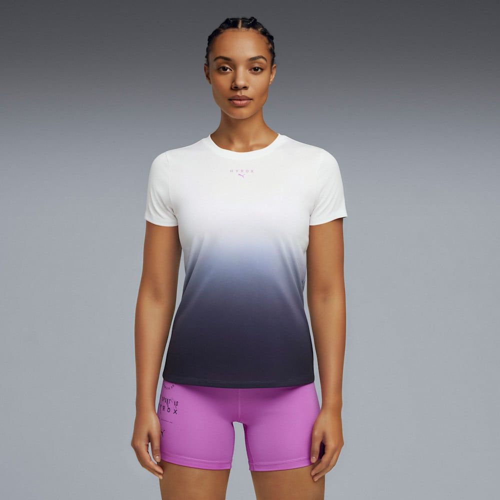  Áo Phông - Áo thun Tập Luyện Nữ PUMA W Puma X Hyrox Poly Graphic Tee 52850852 