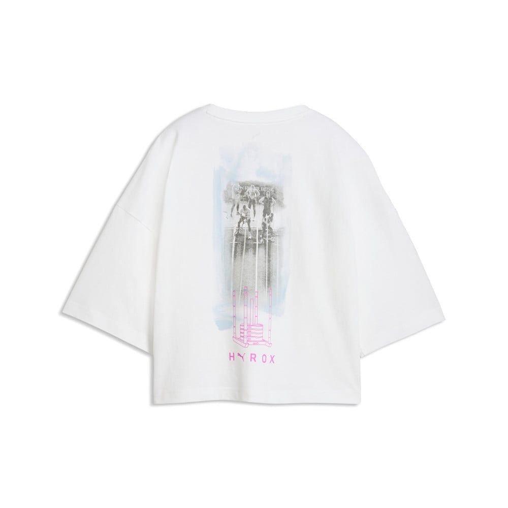  Áo Phông - Áo thun Tập Luyện Nữ PUMA W Puma X Hyrox Cropped Lifestyle Tee 52850902 