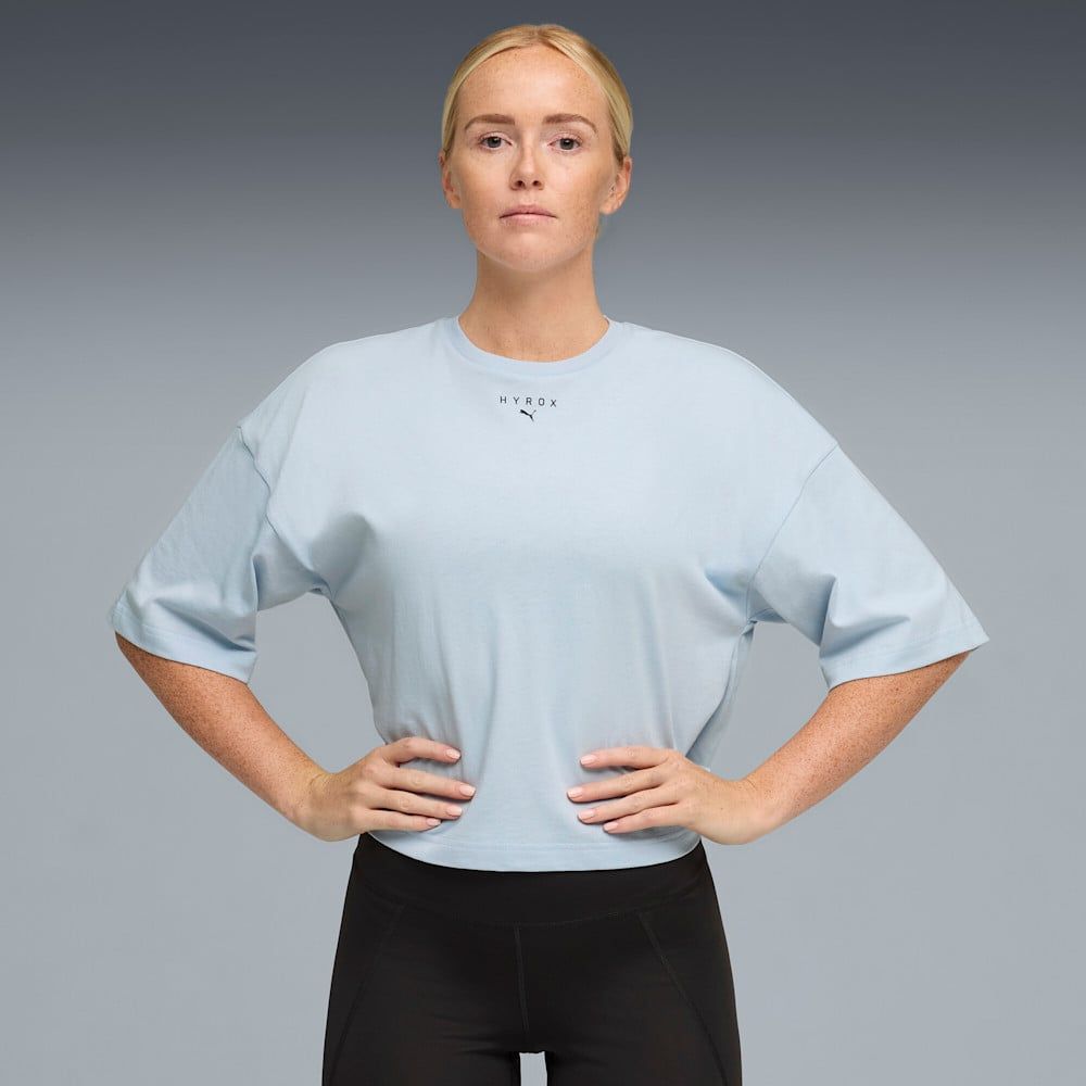  Áo Phông - Áo thun Tập Luyện Nữ PUMA W Puma X Hyrox Cropped Lifestyle Tee 52850968 