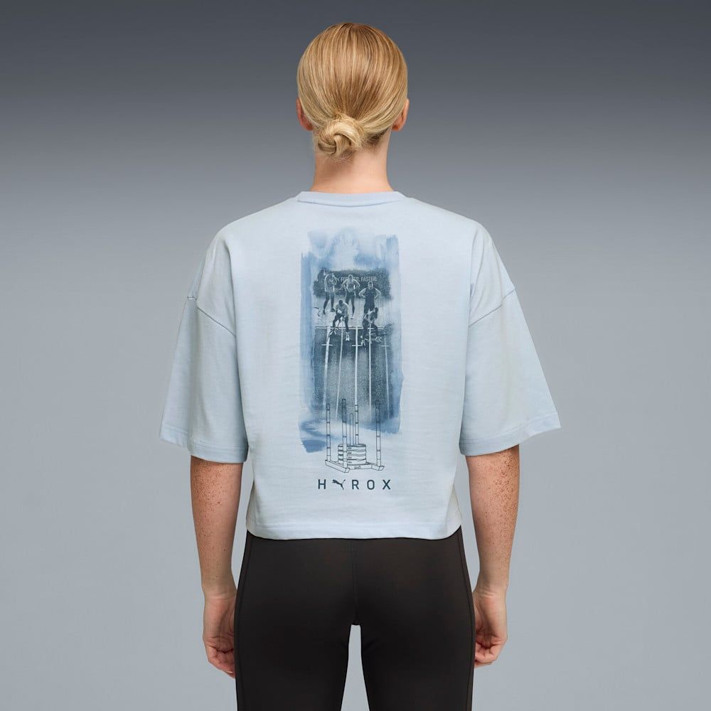  Áo Phông - Áo thun Tập Luyện Nữ PUMA W Puma X Hyrox Cropped Lifestyle Tee 52850968 