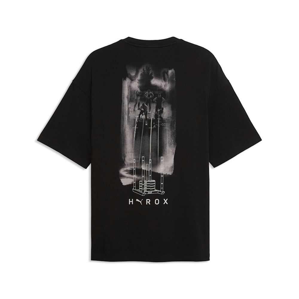  Áo Phông - Áo thun Chạy Nam PUMA M Puma X Hyrox Lifestyle Tee 52851801 
