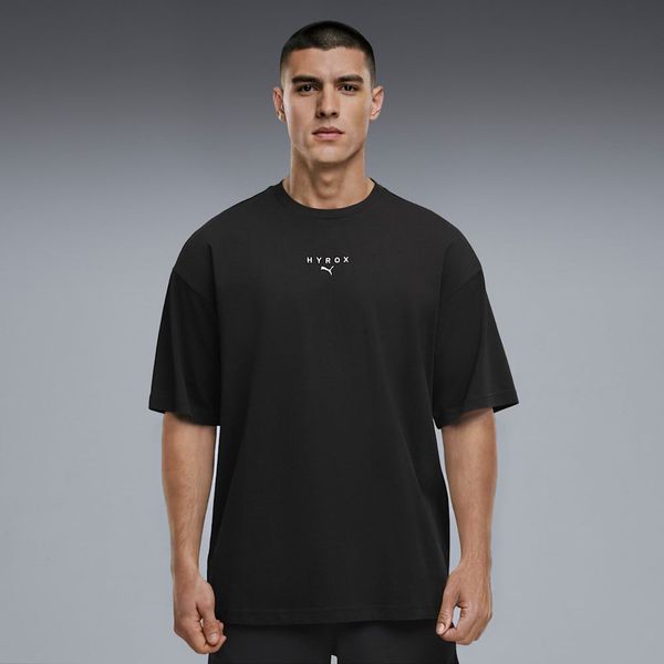  Áo Phông - Áo thun Chạy Nam PUMA M Puma X Hyrox Lifestyle Tee 52851801 
