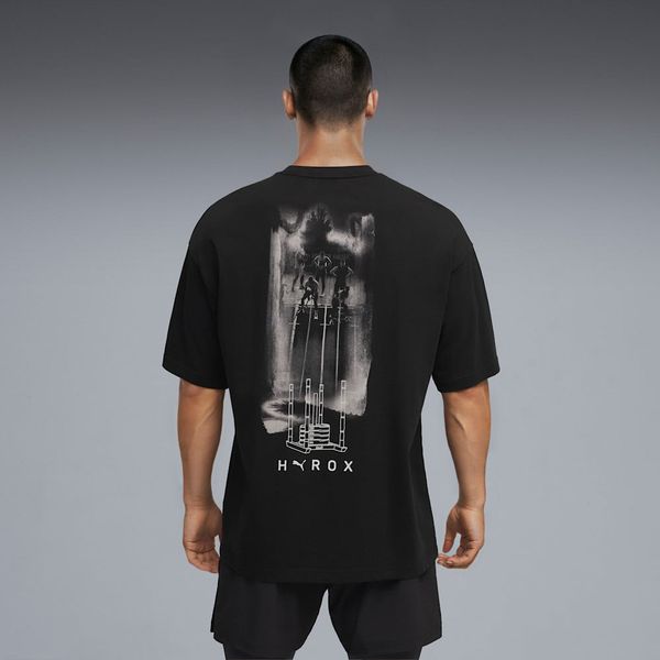  Áo Phông - Áo thun Chạy Nam PUMA M Puma X Hyrox Lifestyle Tee 52851801 