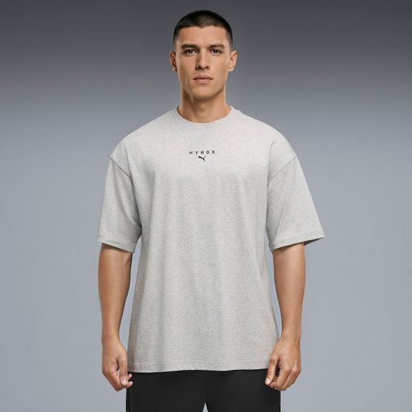  Áo Phông - Áo thun Chạy Nam PUMA M Puma X Hyrox Lifestyle Tee 52851804 