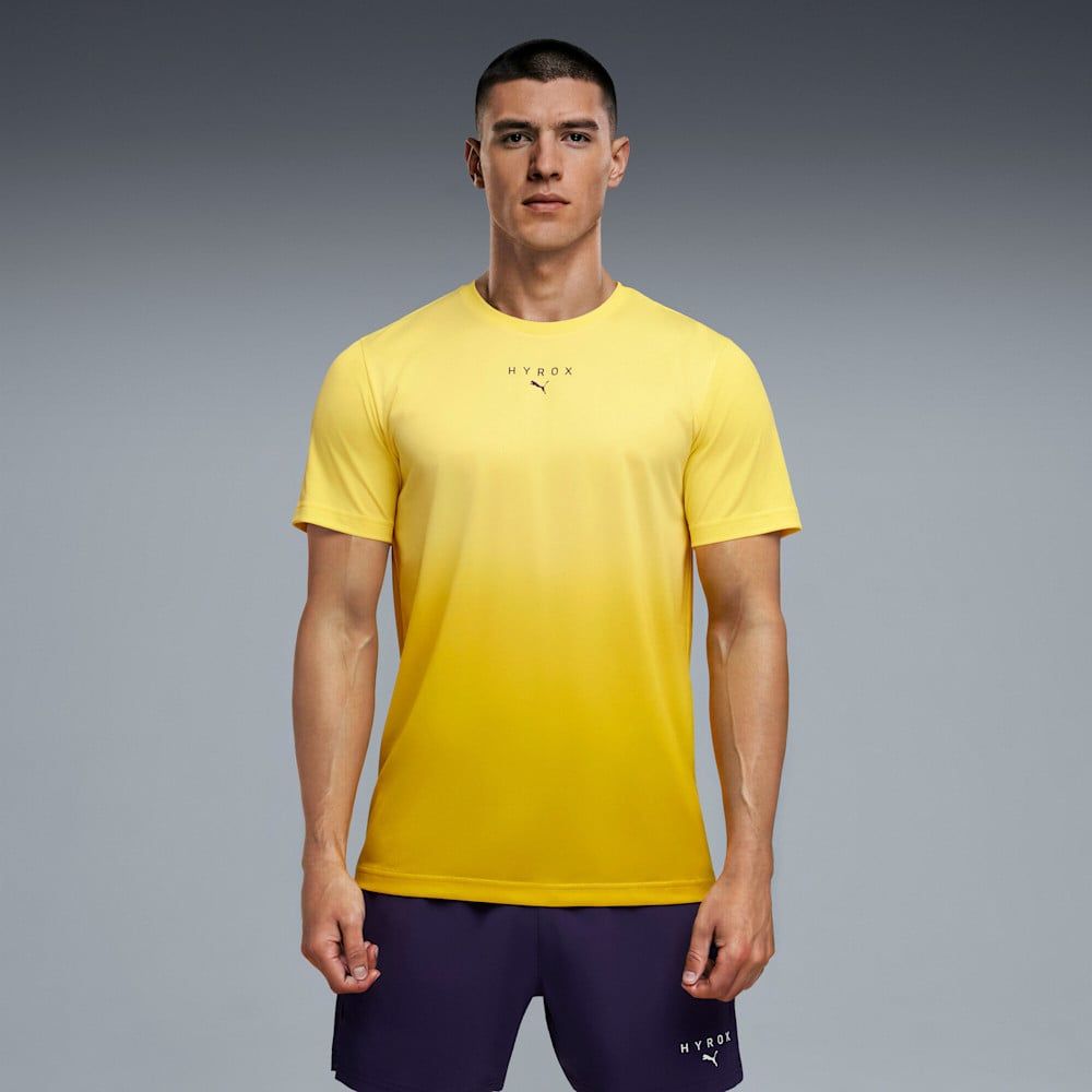  Áo Phông - Áo thun Chạy Nam PUMA M Puma X Hyrox Poly Graphic Tee 52851919 