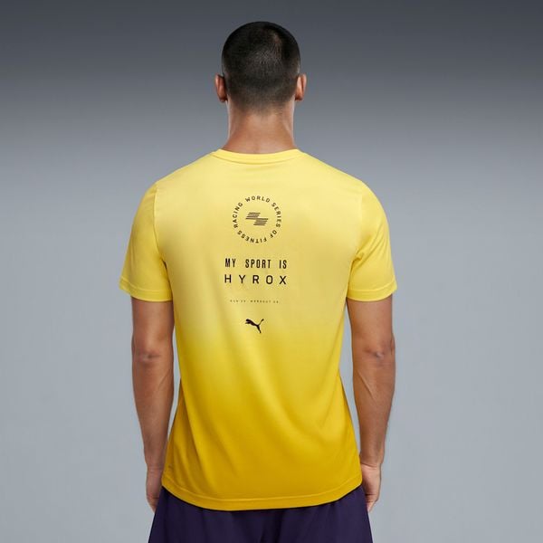  Áo Phông - Áo thun Chạy Nam PUMA M Puma X Hyrox Poly Graphic Tee 52851919 