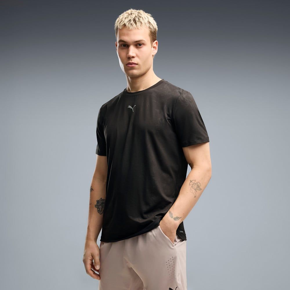 Áo Phông - Áo thun Tập Luyện Nam PUMA M Cloudspun Embossed Tee 52914401 