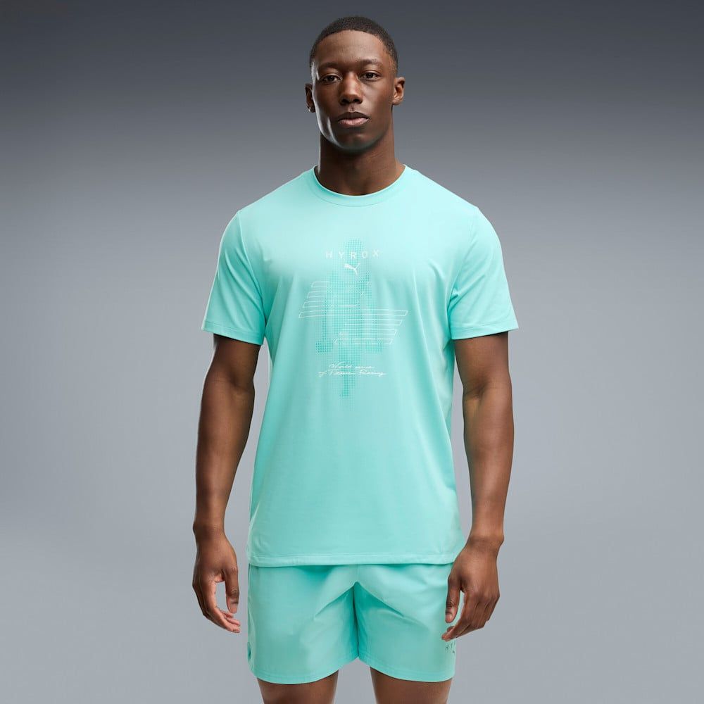  Áo Phông - Áo thun Tập Luyện Nam PUMA M Puma X Hyrox Cloudspun Thermoadapt Tee 52923120 