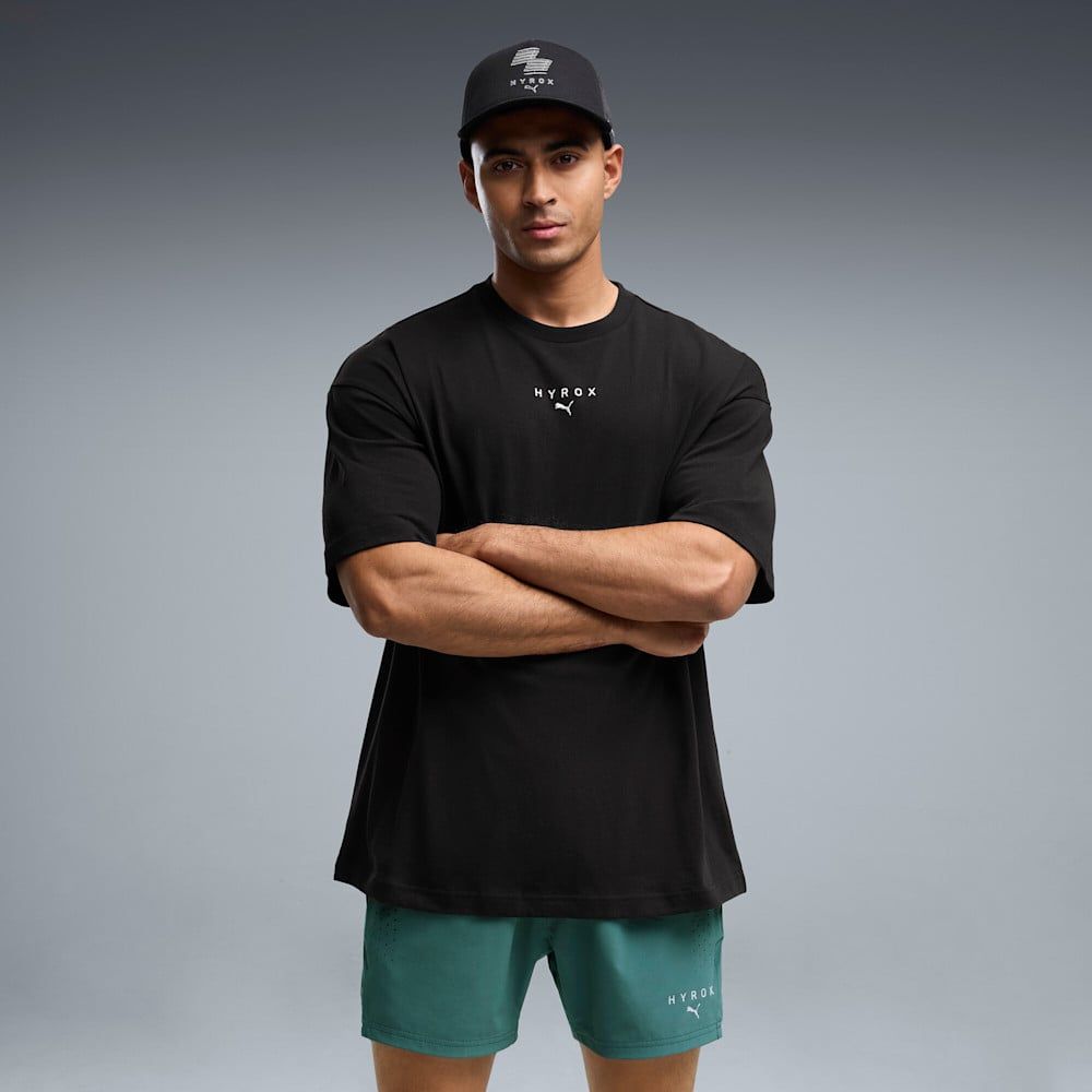 Áo Phông - Áo thun Tập Luyện Nam PUMA M Puma X Hyrox Lifestyle Tee 52923201 