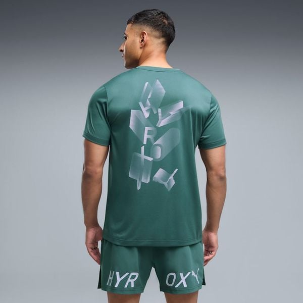  Áo Phông - Áo thun Tập Luyện Nam PUMA M Puma X Hyrox Poly Graphic Tee 52923369 