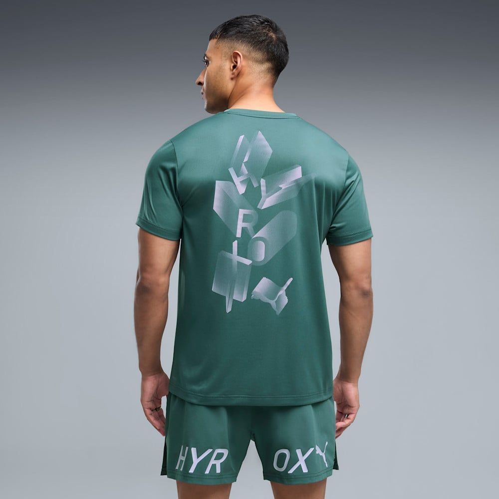  Áo Phông - Áo thun Tập Luyện Nam PUMA M Puma X Hyrox Poly Graphic Tee 52923369 