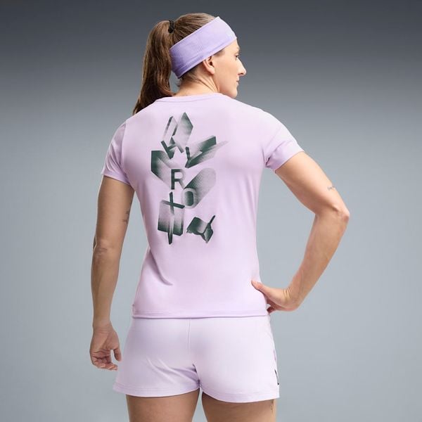  Áo Phông - Áo thun Tập Luyện Nữ PUMA W Puma X Hyrox Poly Graphic Tee 52925246 