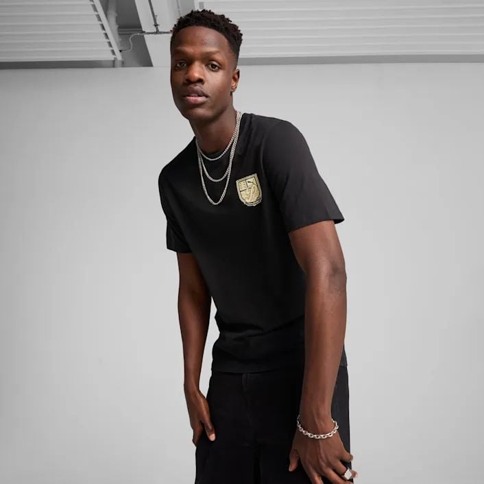  Áo Phông - Áo thun Thể Thao Nam PUMA Wardrobe Ess Sports Legacy Graphic Tee 62962801 