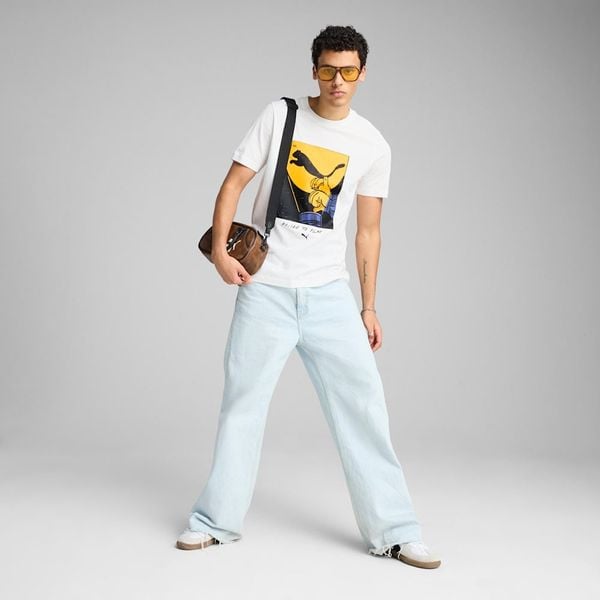  Áo Phông - Áo thun Thể Thao Nam PUMA Graphics Puma Shadow Play Tee 62963202 