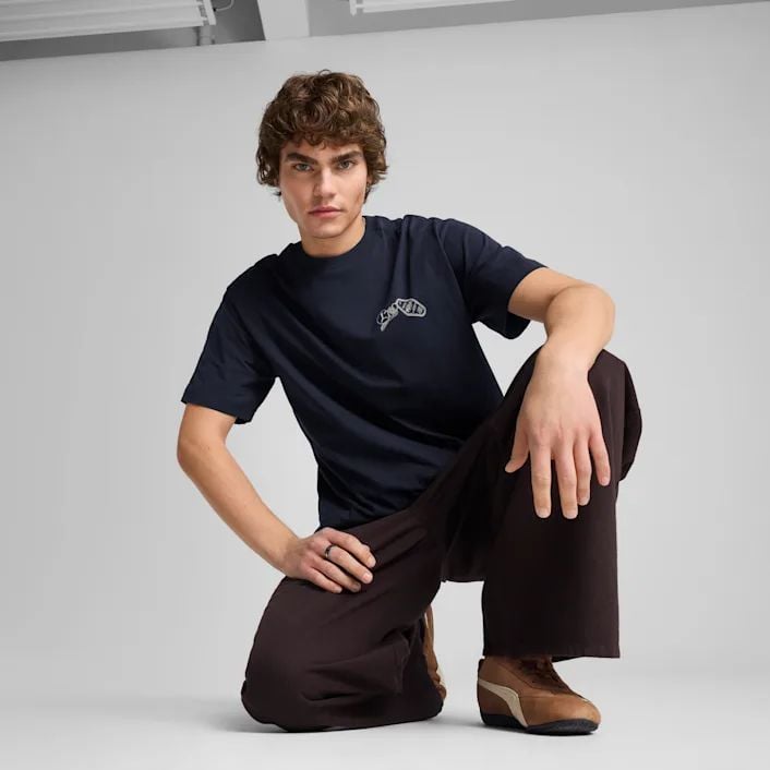  Áo Phông - Áo thun Thể Thao Nam PUMA Graphics Puma Hotel Relaxed Tee 62963616 