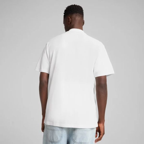  Áo Polo Thể Thao Nam PUMA Wardrobe Ess Pique Relaxed Polo 62965702 
