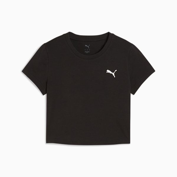  Áo Phông - Áo thun Thể Thao Nữ PUMA Wardrobe Ess Baby Tee 62974501 